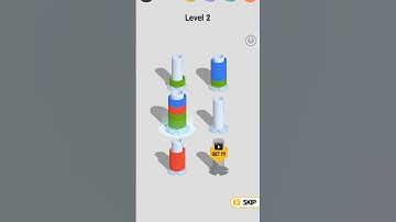 Level2# color rope sort#fungame#downloadapp #ytshortvideo