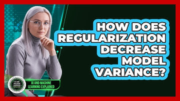How Does Regularization Decrease Model Variance?