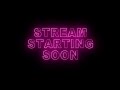 Pink Neon Stream Starting Soon Overlay Background Backdrop Motion Graphics 4K 30fps COpyright Free