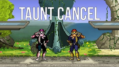 [SSF2] Taunt Canceling