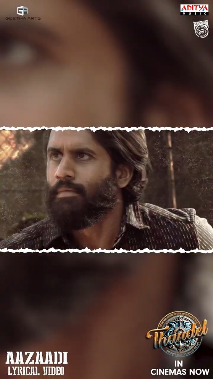 #Aazaadi Song #Thandel Movie #Shorts