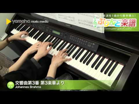 交響曲第3番 第3楽章より Johannes Brahms