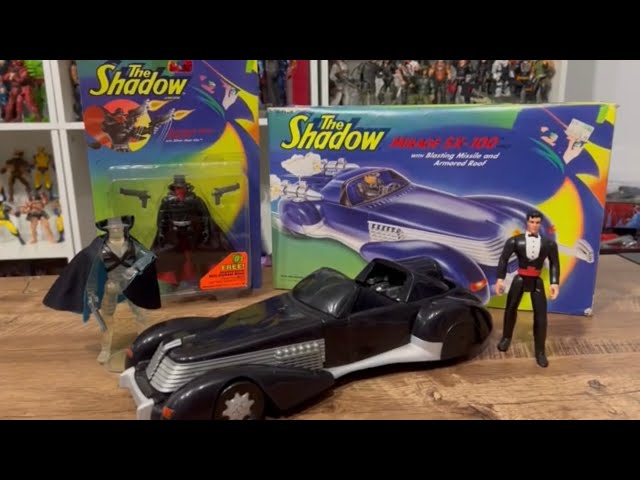 The Shadow Mirage XS-100 Car Action Vehicle & Figures by Kenner