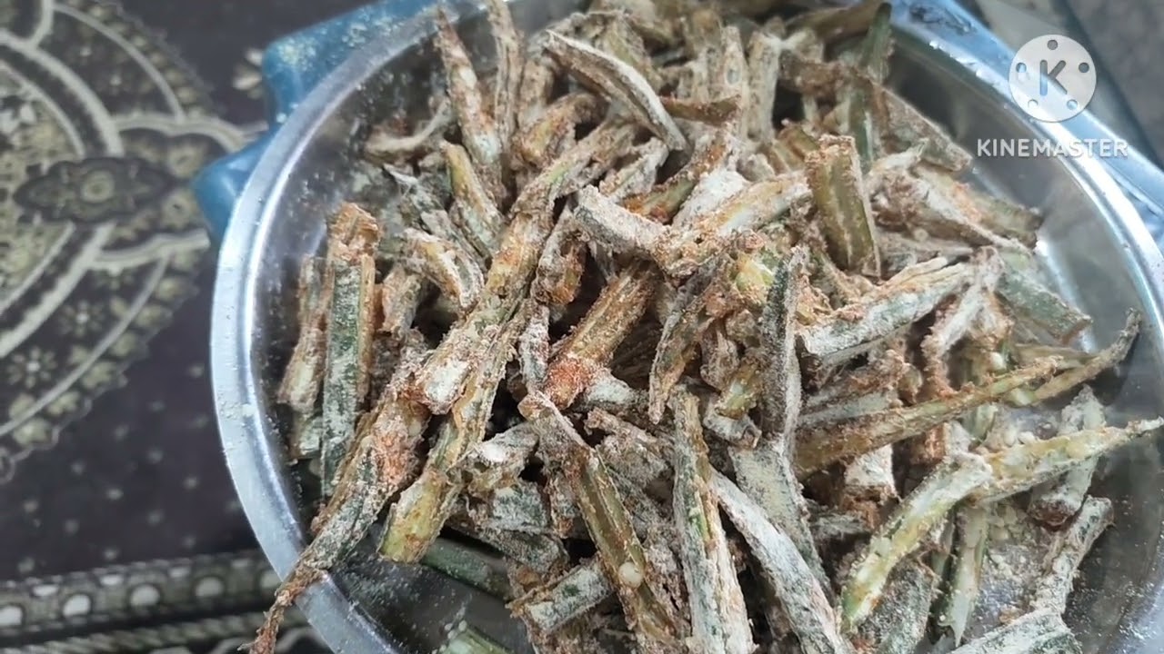 Bhendi  fry recipe🤗😋