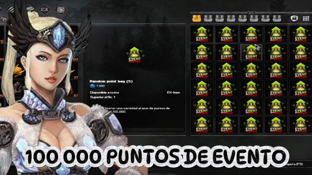 Logré Ganar 100 000 Puntos de Evento Con Las Random Point Bag S | Rakion