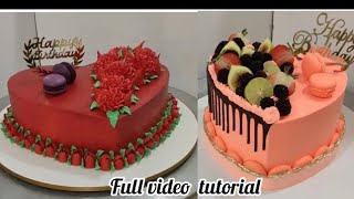 Amazing Cake Decorating Tutorials For Anniversary | Yummy Birthday Cake Recipe I Satifying Chocolate