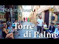 Torre di Palme (Marche), Italy【Walking Tour】History in Subtitles - 4K