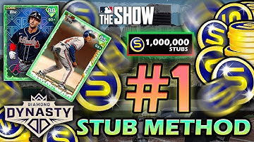 BEST STUB MAKING METHOD! MAKE UNLIMITED STUBS! | MLB THE SHOW 24 DIAMOND DYNASTY