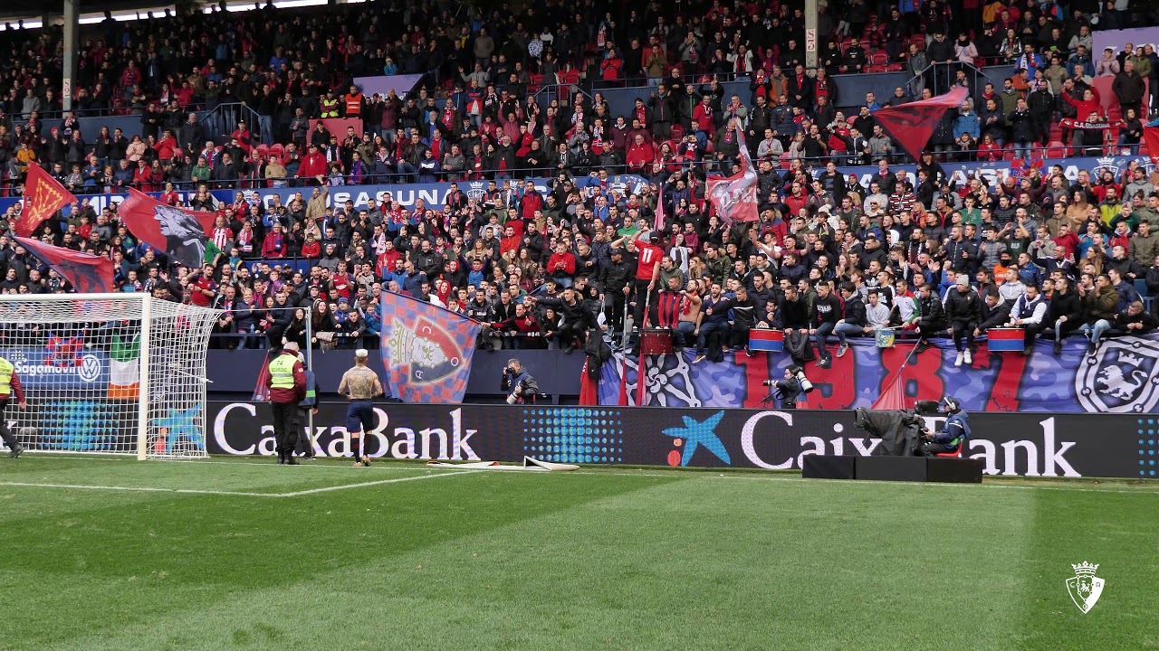 Así ha despedido El Sadar a los jugadores a pesar de la derrota | C. A. Osasuna vs Athletic Club
