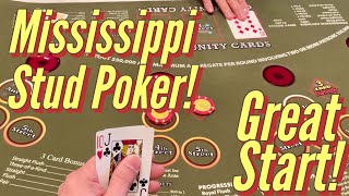 $500 Vs. Mississippi Stud Poker! Do You Chase The Win Or Push When U Play? Durango Casino Las Vegas