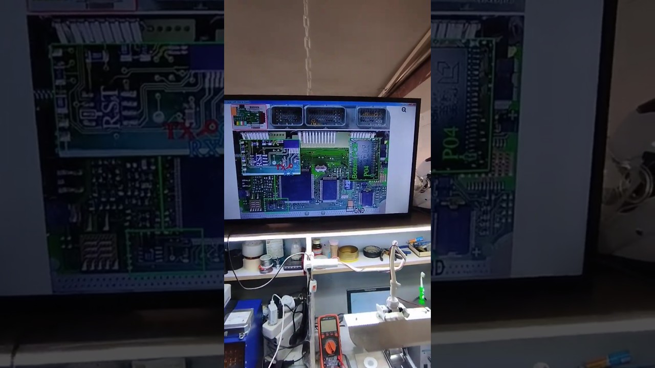 Jtag protocol on me7.4.4 ecu , remap and programing with tnm programer