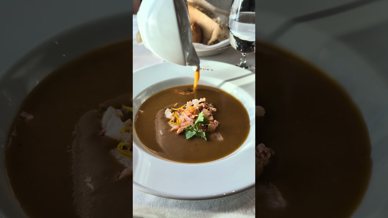 Sapphire Princess Crown Grill Shellfish Bisque #sapphireprincess #crowngrill #shellfishbisque