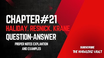Halliday. Resnick. Krane |HRK Volume-1 |Chapter-21 |Question 3 to 6 |Fifth Edition