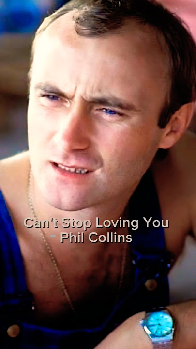 Phil Collins 2002 Can't Stop Loving You #shorts