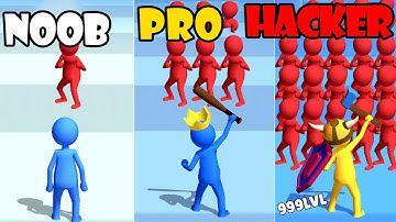 NOOB vs PRO vs HACKER - Join Clash 3D | NEW Gameplay Walkthrough (Android,iOS)