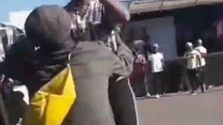 VEE MAMPEEZY  touching moment, This guy jumps out of his wheelchair to dance with VEE MAMPEEZY