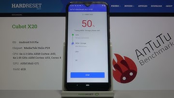 Cubot X20 - AnTuTu Benchmark | Test of GPU / CPU / RAM Performance!