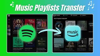 How to Transfer Spotify Playlists to Amazon Music | 2026 Easy Guide🎶