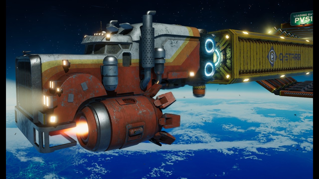 Trucking Through Deep Space is HORRIFYING in Star Trucker - YouTube