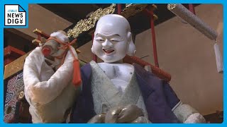 秋の高山祭へ　からくりの離れ業　人形を操る稽古始まる　小学生～高校生も声を掛け合ってタイミング合わせる　岐阜