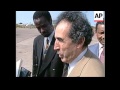 Zaire Arrival UN Special Envoy Sahnoun Zaire Arrival UN Special Envoy Sahnoun