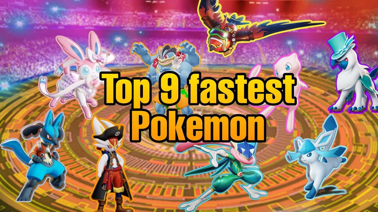 Who Is The Fastest Pokemon In Pokemon Unite Pokemon Unite YouTube Who Is The Fastest Pokemon In Pokemon Unite Pokemon Unite YouTube