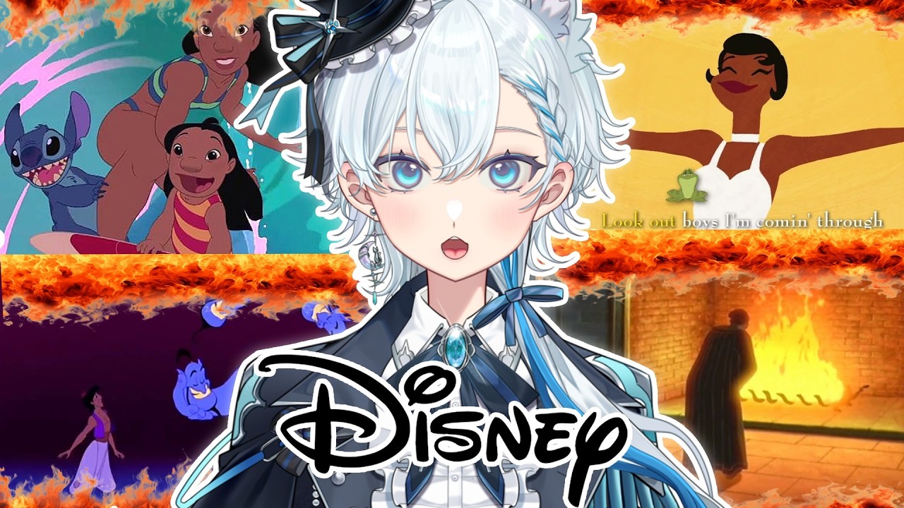 VTuber Reacts to Disney Movie Songs for the First Time ( 