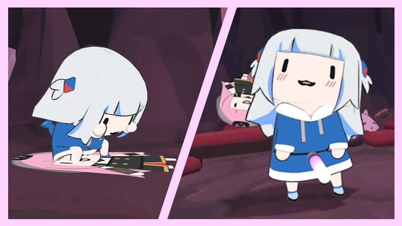 Gura what are you doing...?