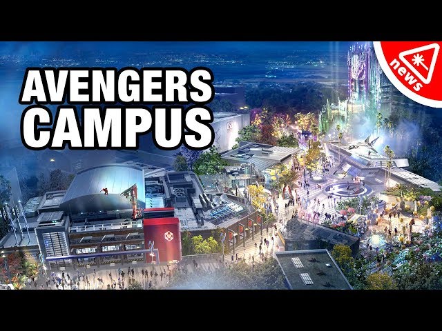 First Look at Disney’s Marvel Theme Park – Avengers CAMPUS! (Nerdist News w/ Amy Vorpahl)
