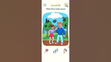 DOP 3 | Delete One Part Level 95 | make them peace #dop #dop3 #gameplay #androidgames #shorts