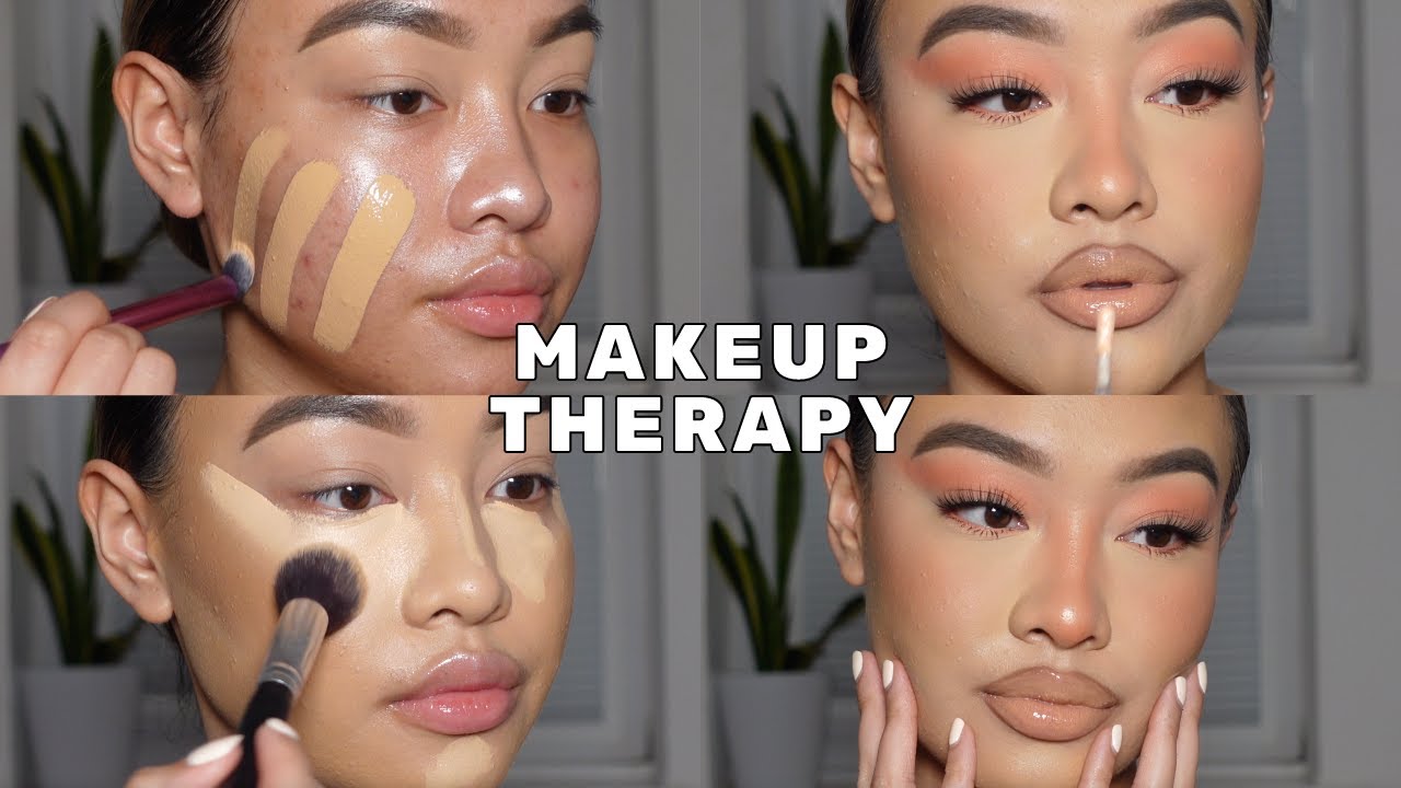 MAKEUP THERAPY 6 (ACNE, RAW & UNFILTERED) *SATISFYING* | SAMANTHAEVIRA