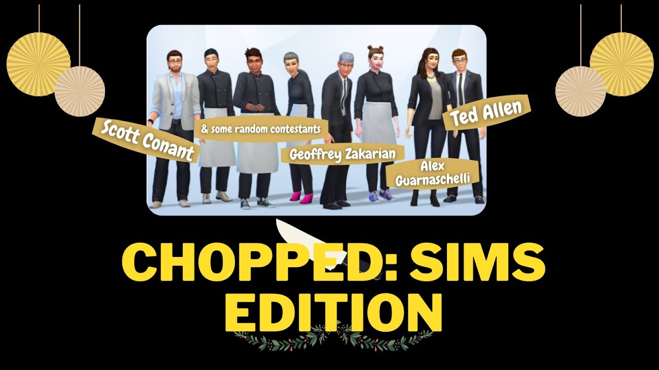 Chopped: Sims Edition Parody Trailer