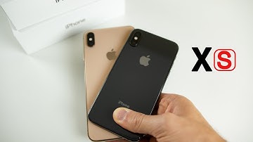 iPhone XS vs XS Max Unboxing & Comparison!