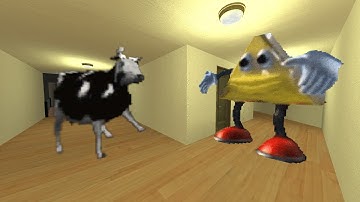 Polish Cow and Dancing Triangle Nextbot Gmod | Garry