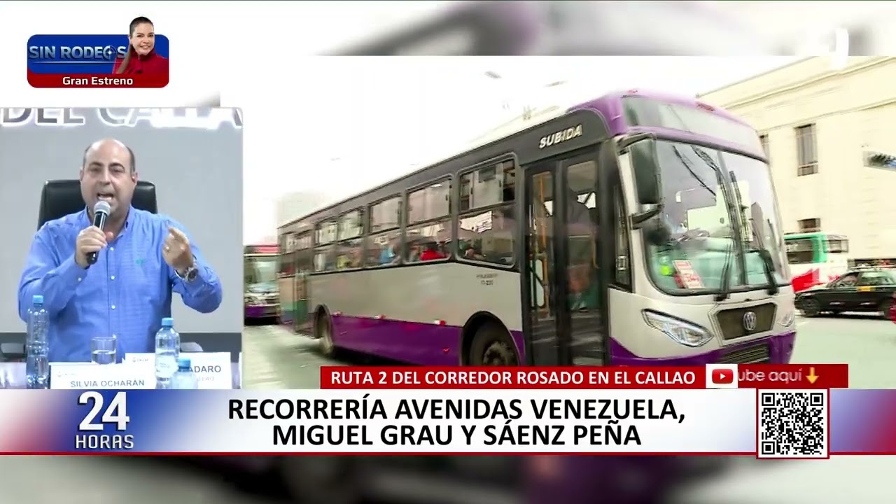 Desde fines de marzo: ATU pondrá en marcha el Corredor Rosado en el Callao