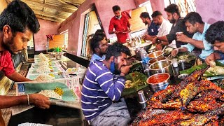 இந்த கடையெல்லாம் ஊருக்குள்ள இருந்தா பிச்சிகிட்டு போகும் 50rs Unlimited Fish meal