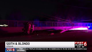 West Omaha crash knocks out power for hundreds