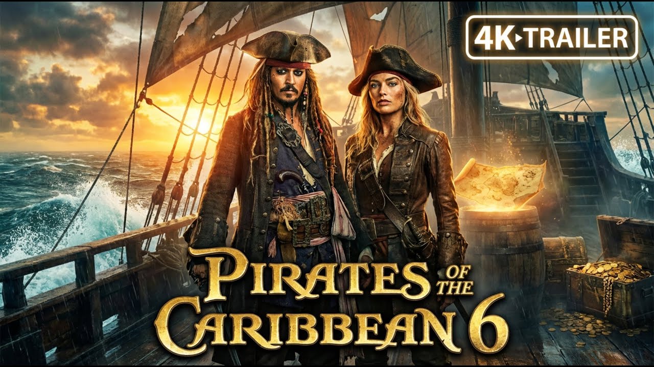 Pirates of the Caribbean 6 | Johnny Depp & Margot Robbie Adventure ...