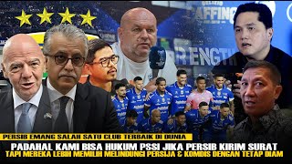 Harusnya PSSI \u0026 The Jak Berterima Kasih ke Persib : FIFA, AFC Soroti Ketidak Adilan pada Bobotoh!!