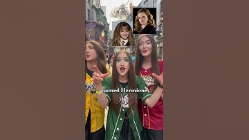 Thumbnail of Harry Potter RAP In Diagon Alley?! 😱⁉️👀 K3 Sisters #shorts #harrypotter #music