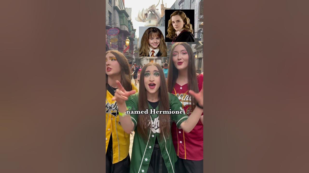 Harry Potter RAP In Diagon Alley?! 😱⁉️👀 K3 Sisters #shorts #harrypotter #music