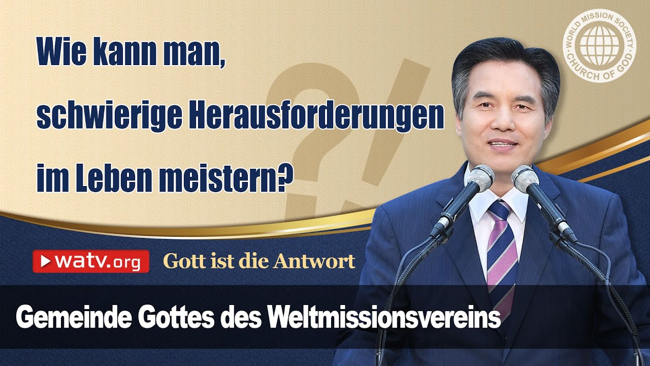Gott ist die Antwort 【Gemeinde Gottes, Ahnsahnghong, Gottmutter】 - YouTube