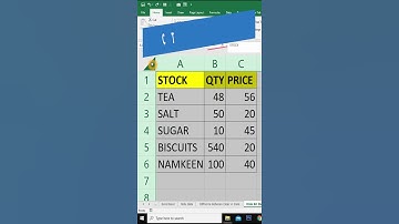 Excel Funny Magic Tricks And Tips | Excel Tips And Tricks In Hindi | #Shorts