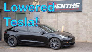 How to lower a Tesla Model 3!