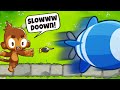 Can We Beat CHIMPS with SLOWWW Towers in BTD6!