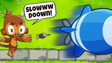 Can We Beat CHIMPS with SLOWWW Towers in BTD6!