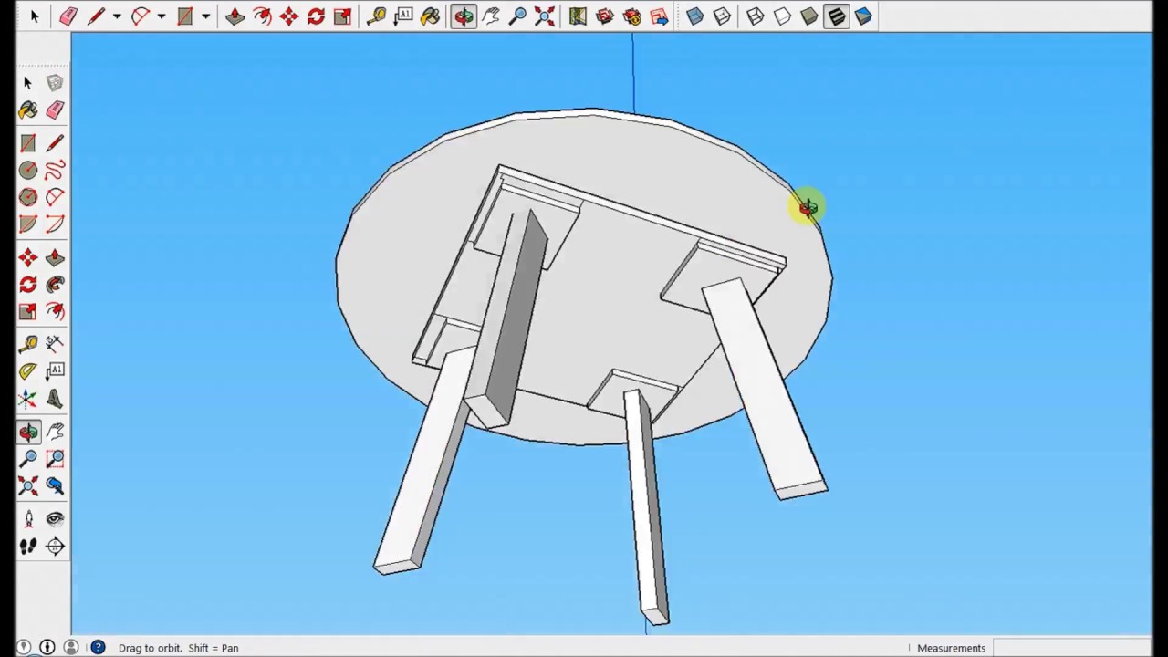  Desain  meja  bulat  sebelum di buat bentuk jadinya YouTube