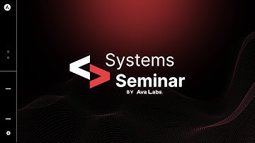 Ava Labs Systems Seminar: Profiling in Modern Computer with Frederic Branczyk