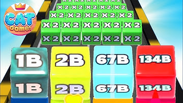 2048 Part 2⭐Jelly 2048 Jelly Run - New Shape Pinku Jelly Walkthrough Games Mobiles