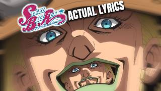 Actual Lyrics for Steel Ball Run Theme screenshot 3